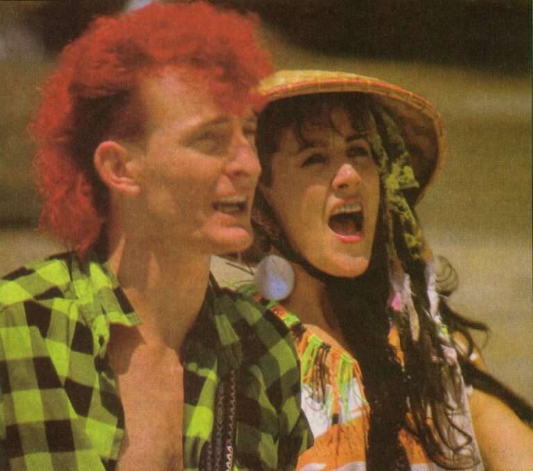 Bernie Lynch and Grace Knight, Eurogliders