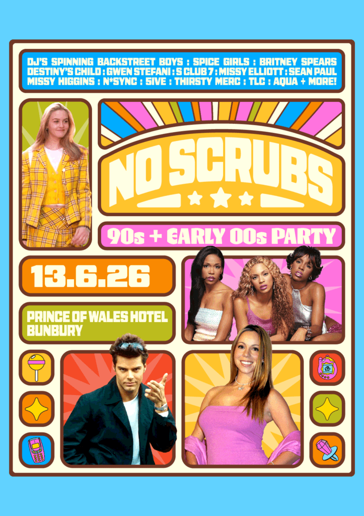 NO SCRUBS: 90s + Early 00s Party