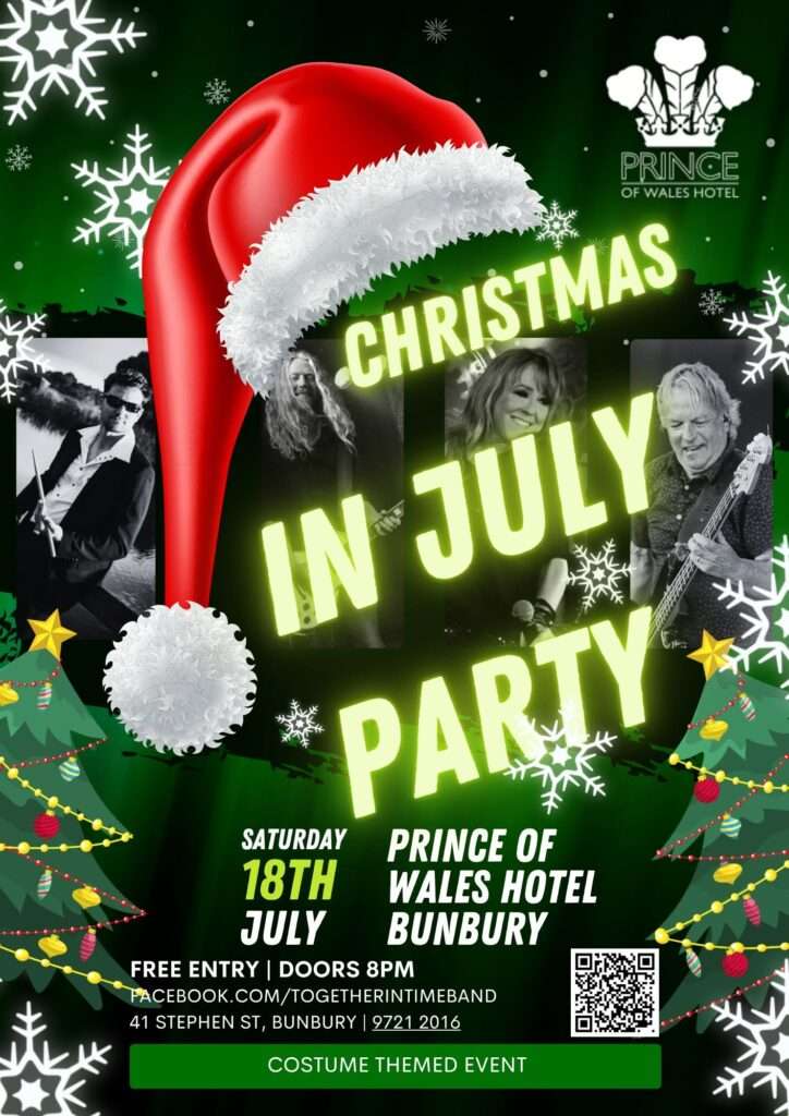 XMAS IN JULY PARTY