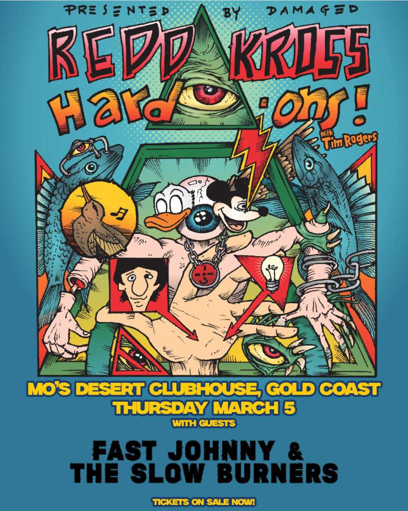 Red Kross live gig event poster